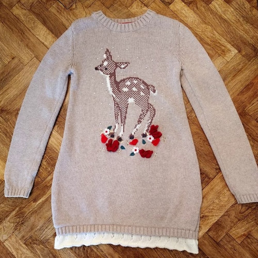Girls Size 6x Sweater Dress